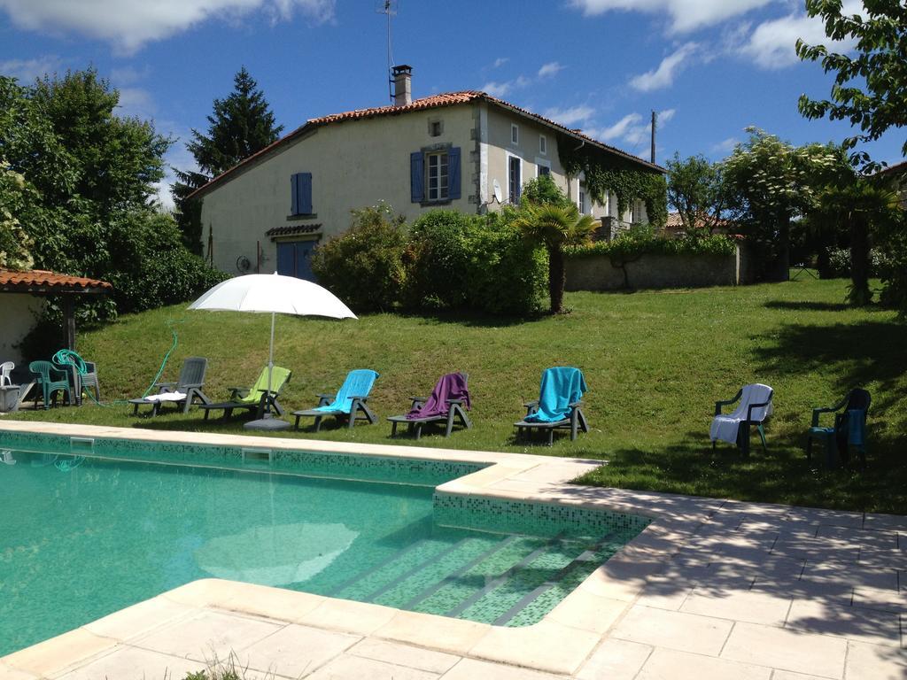 Chez Sarrazin Villa Brossac Kültér fotó
